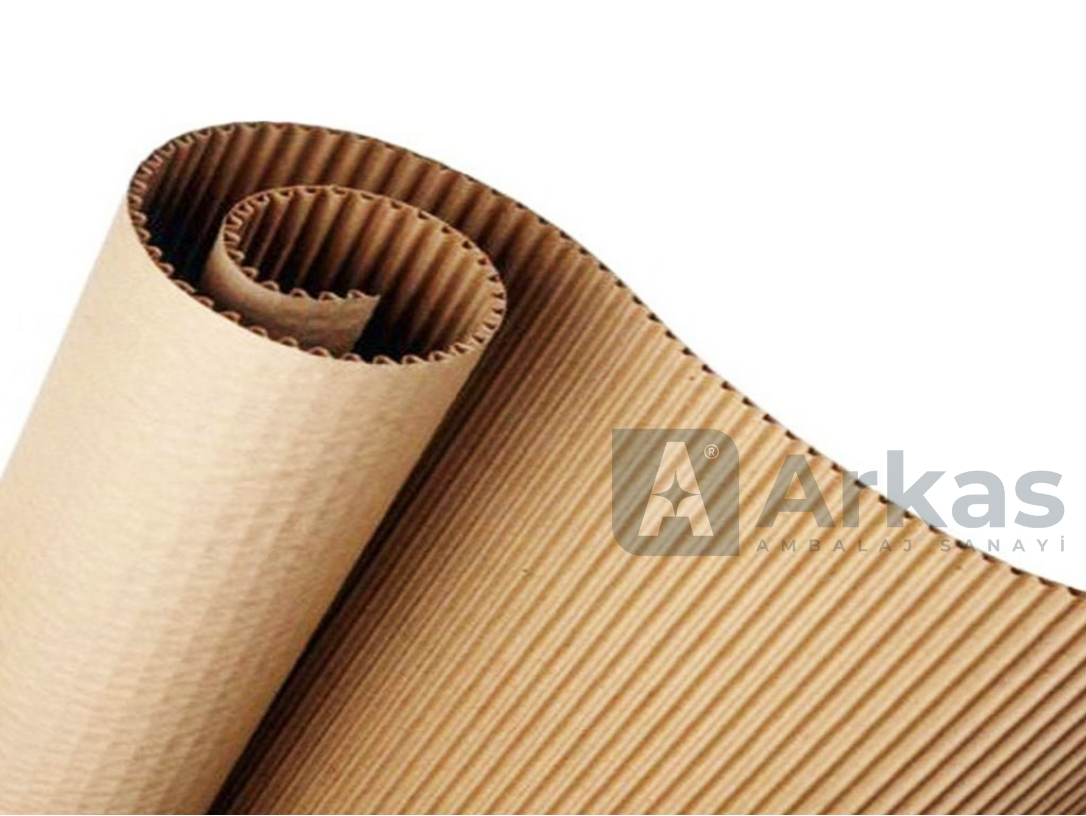 Single Faced Corrugated Roll